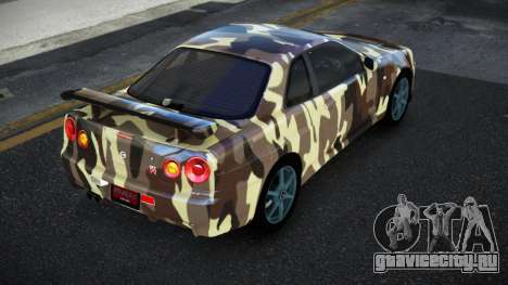 Nissan Skyline R34 Jashra S7 для GTA 4