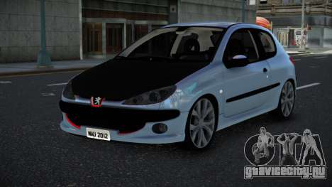 Peugeot 206 Zevhari для GTA 4