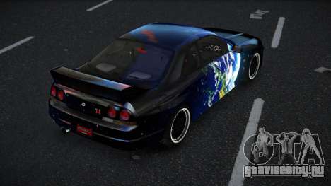 Nissan Skyline R33 Fersa S11 для GTA 4
