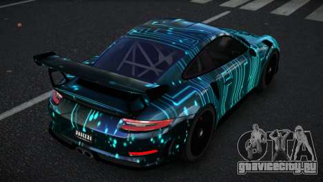 Porsche 911 GT Elnac S8 для GTA 4