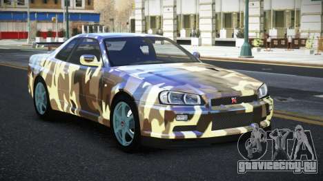 Nissan Skyline R34 Jashra S7 для GTA 4