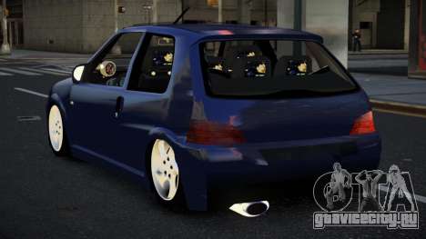 Peugeot 106 Fozwiq для GTA 4