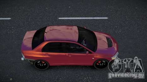 Mitsubishi Lancer Evolution VIII Kequfe для GTA 4