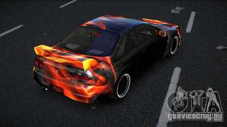 Nissan Skyline R33 Fersa S7 для GTA 4