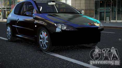 Peugeot 206 Jutufelu для GTA 4