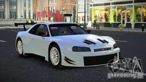 Nissan Skyline R34 Japhli для GTA 4