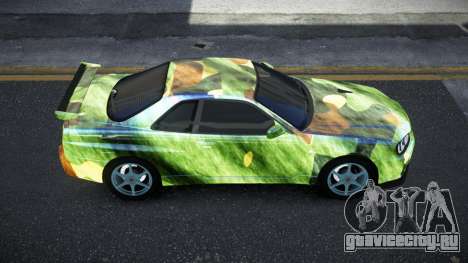 Nissan Skyline R34 Jashra S9 для GTA 4