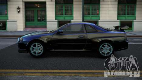 Nissan Skyline R34 Jashra S5 для GTA 4