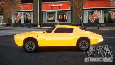 Pontiac Firebird Yobvupalo для GTA 4
