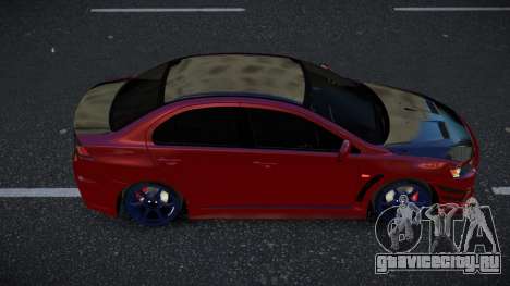 Mitsubishi Lancer Evolution X Kiyyateli для GTA 4