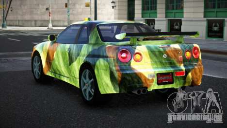 Nissan Skyline R34 Jashra S9 для GTA 4