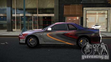 Nissan Skyline R34 Olasin S10 для GTA 4