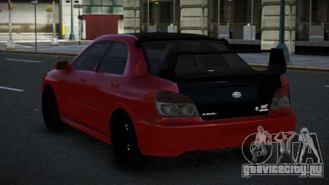 Subaru Impreza Gegfuwod для GTA 4
