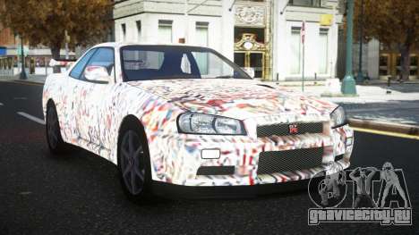 Nissan Skyline R34 Olasin S1 для GTA 4