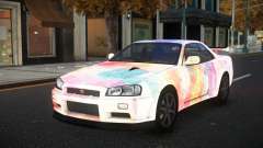 Nissan Skyline R34 Olasin S12 для GTA 4