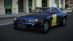 Nissan Skyline R34 Jashra S2 для GTA 4