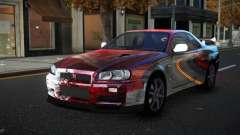 Nissan Skyline R34 Olasin S10 для GTA 4