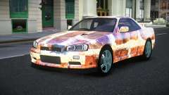 Nissan Skyline R34 Jashra S6 для GTA 4
