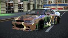 Nissan Skyline R33 GT-R Baslly S13 для GTA 4