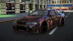Nissan Skyline R33 GT-R Baslly S6 для GTA 4