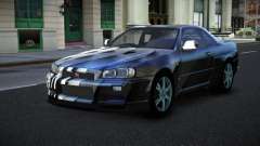 Nissan Skyline R34 Jashra S3 для GTA 4
