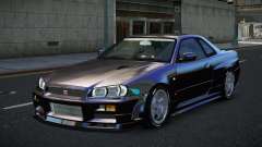 Nissan Skyline R34 Menhiluw для GTA 4