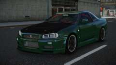 Nissan Skyline R34 Nudtap для GTA 4