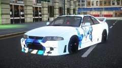 Nissan Skyline R33 GT-R Baslly S2 для GTA 4