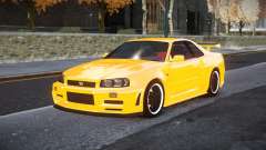Nissan Skyline R34 Haxme для GTA 4