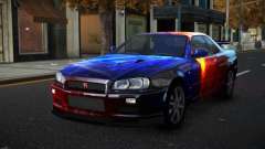 Nissan Skyline R34 Olasin S6 для GTA 4