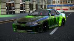 Nissan Skyline R33 GT-R Baslly S14 для GTA 4