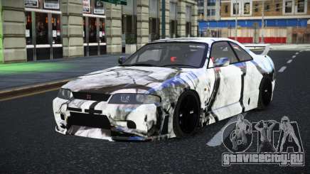 Nissan Skyline R33 GT-R Baslly S8 для GTA 4