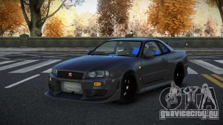 Nissan Skyline R34 Cisi для GTA 4