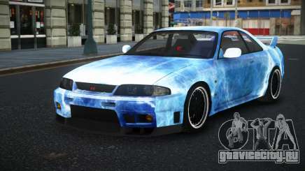 Nissan Skyline R33 Fersa S6 для GTA 4