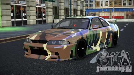 Nissan Skyline R33 GT-R Baslly S13 для GTA 4