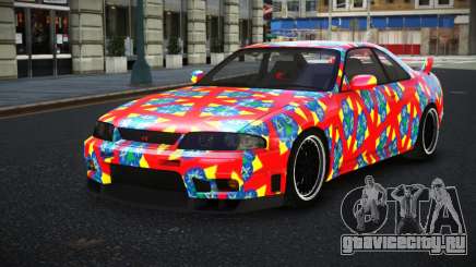 Nissan Skyline R33 Fersa S1 для GTA 4