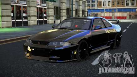 Nissan Skyline R33 GT-R Baslly S10 для GTA 4