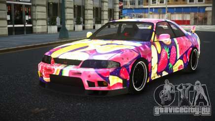 Nissan Skyline R33 Fersa S2 для GTA 4
