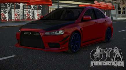 Mitsubishi Lancer Evolution X Kiyyateli для GTA 4