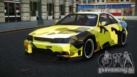 Nissan Skyline R33 Fersa S9 для GTA 4