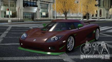 Koenigsegg CCXR Mapufoli для GTA 4