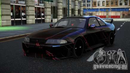 Nissan Skyline R33 GT-R Baslly S1 для GTA 4