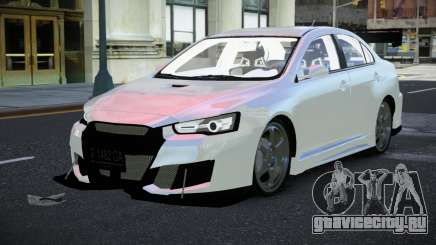 Mitsubishi Lancer Evolution X Wuxepamoz для GTA 4