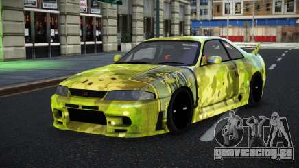 Nissan Skyline R33 GT-R Baslly S3 для GTA 4