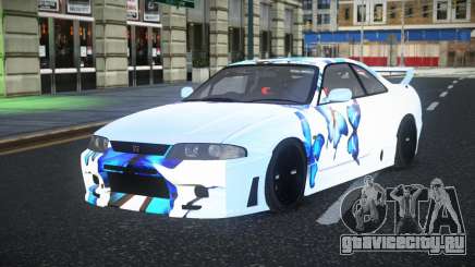 Nissan Skyline R33 GT-R Baslly S2 для GTA 4
