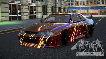 Nissan Skyline R33 GT-R Baslly S12 для GTA 4