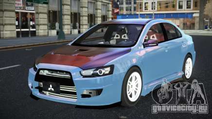 Mitsubishi Lancer Evolution X Moyivoza для GTA 4