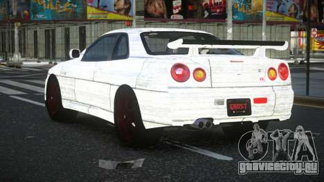 Nissan Skyline R34 Vinor S1 для GTA 4