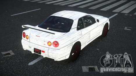 Nissan Skyline R34 Vinor S1 для GTA 4