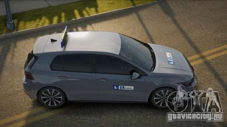 Volkswagen Golf VIII Auto Skola для GTA San Andreas